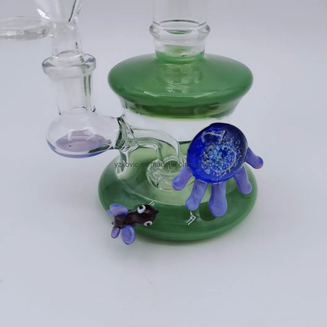 2020 Hot Sale Glass Water Pipes Black Dragonfly Hookah Pure Manual Glass Smoking Pipes Shisha