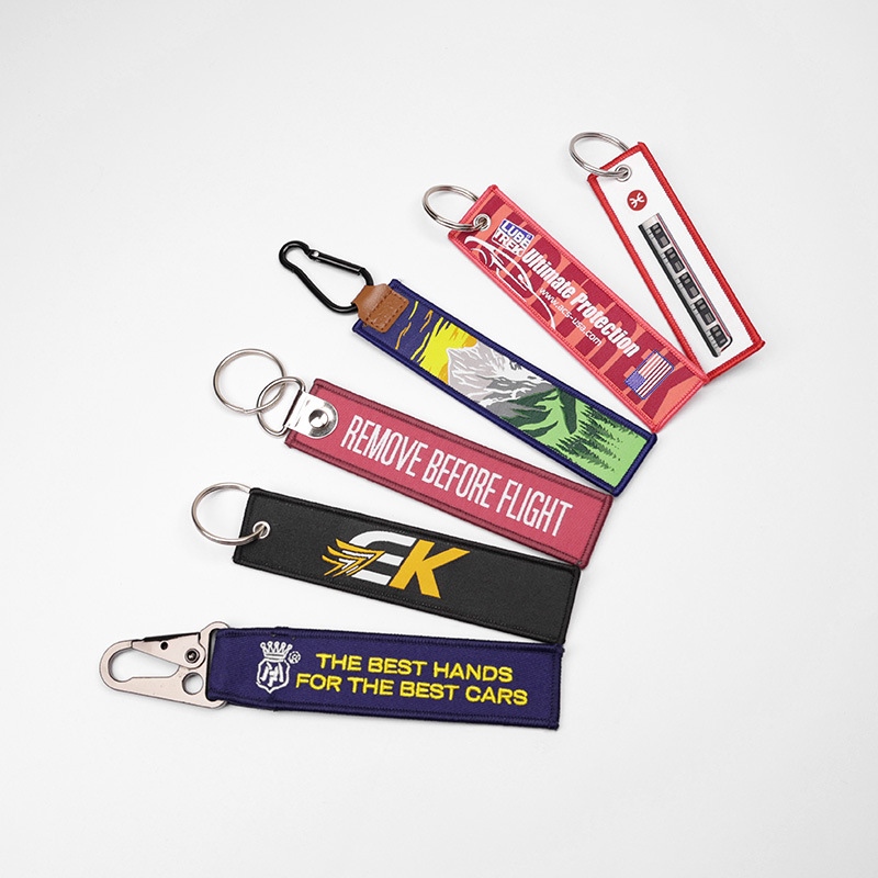 What’s the Minimum Order Quantity for a Custom Embroidered Fabric Keychain With Snap Hook
