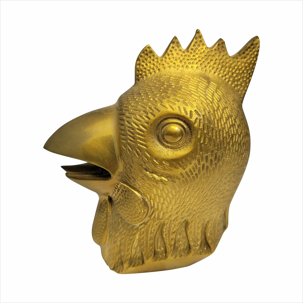 3D Cast Iron Rooster Wall Art Decoration for Home Decor