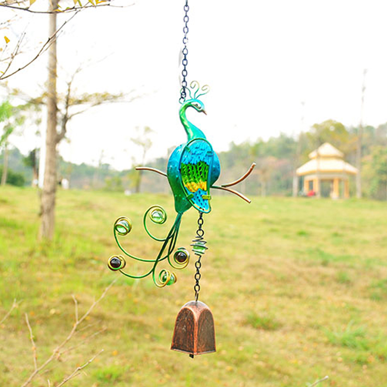 Aeolian Bells Metal Peacock