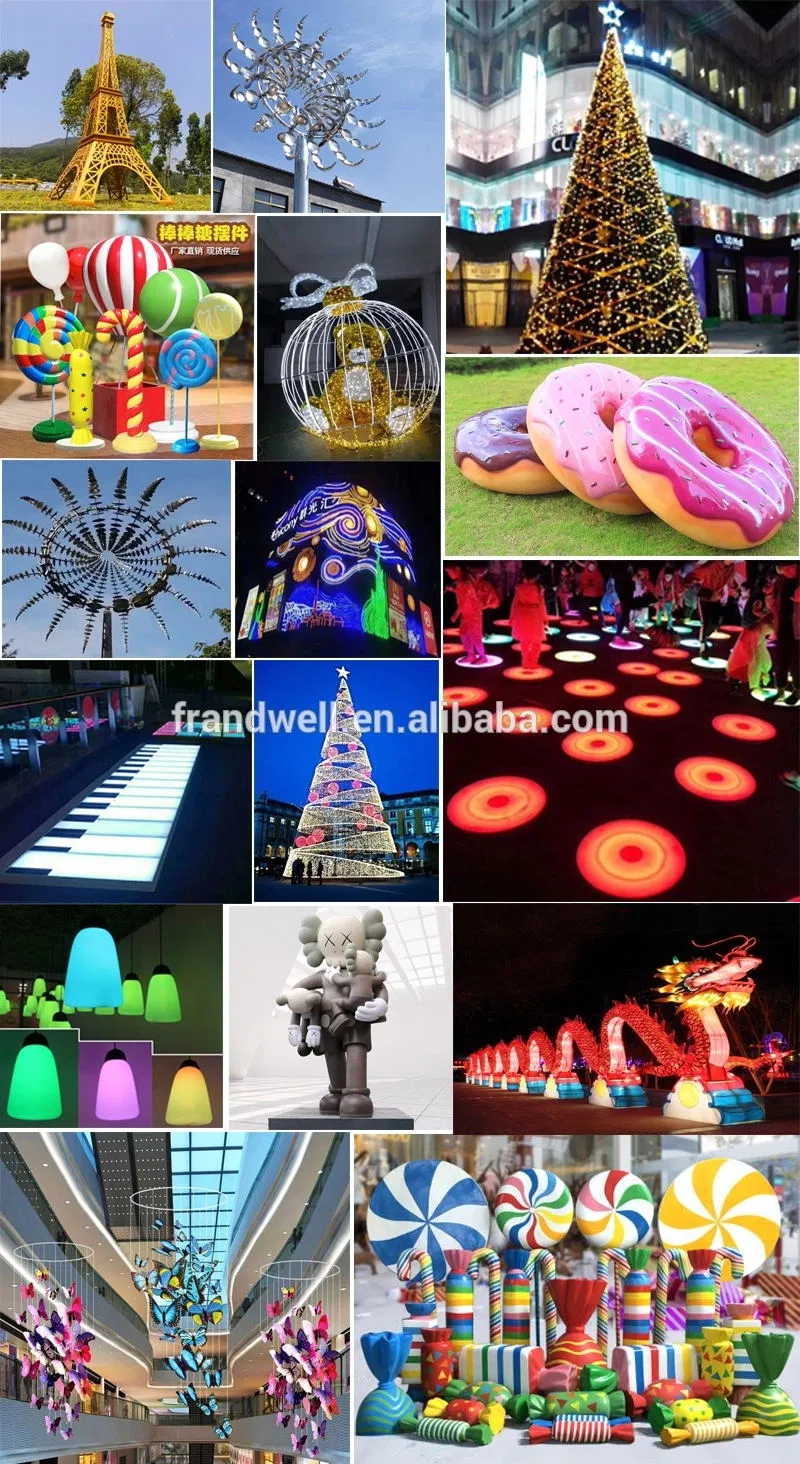 Amusement Park Decoration Life Size Fiberglass Animal Chairs with Factory Price