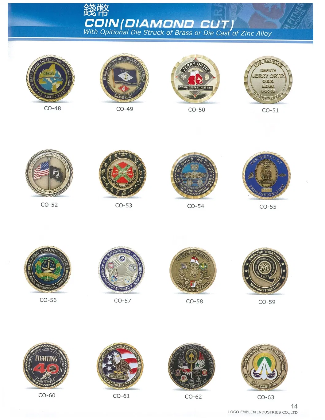 Art Crafts Military Tourist Souvenir Replica Coin