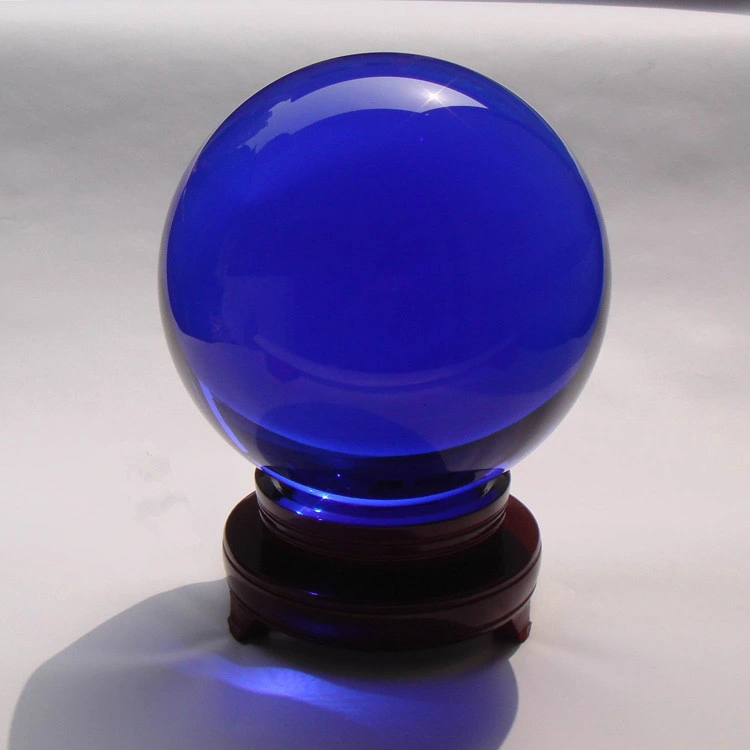 Asian Colorful Clear Magic Crystal Ball Glass Sphere