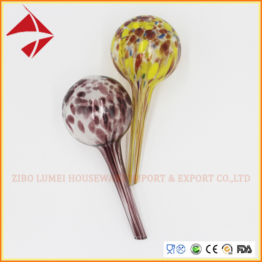 Automatic Planters Watering, Aqua Ball Globe Mini Decorative Hand-Blown Glass Small Plant Watering Bulbs