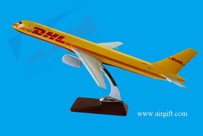 B757 DHL Plane Model
