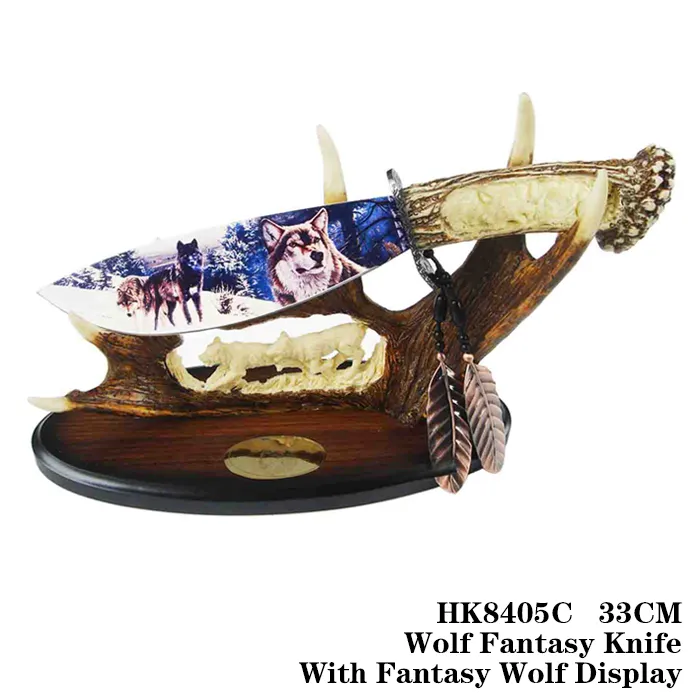 Beast Craft Fanstasy Knife Home Adornment 33cm HK8405A/B/C/D/E/F