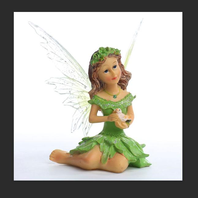 Beauty Fairy Resin Figurine Ornament