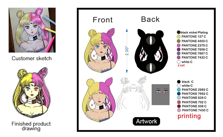 Bee Lapel Pins Custom Animal Pin Personalized Enamel Pins