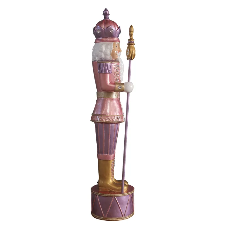 Big Size Indoor and Outdoor Notenkraker Nussknacker Decoration, Polyresin Life Size Christmas Nutcrackers