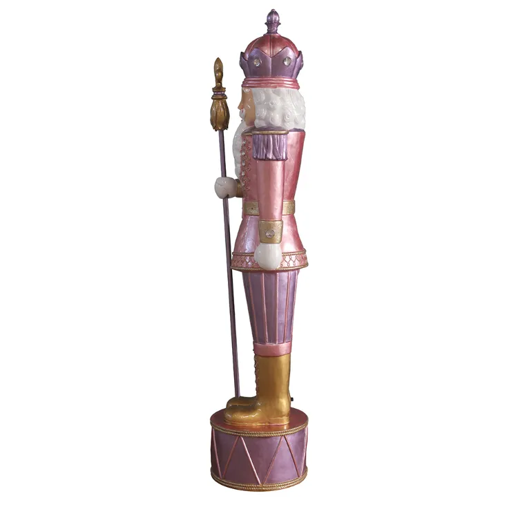Big Size Indoor and Outdoor Notenkraker Nussknacker Decoration, Polyresin Life Size Christmas Nutcrackers