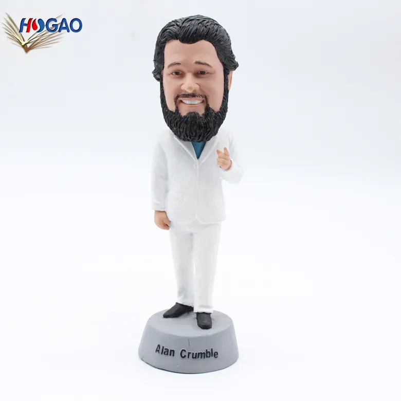 Bobble Customized Polyresin Bobblehead Figurine for Souvenir Gifts Make Your Own Bobble Head