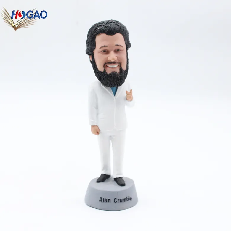 Bobble Customized Polyresin Bobblehead Figurine for Souvenir Gifts Make Your Own Bobble Head
