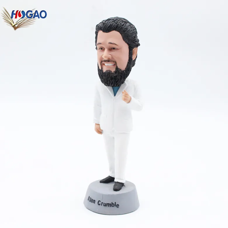 Bobble Customized Polyresin Bobblehead Figurine for Souvenir Gifts Make Your Own Bobble Head