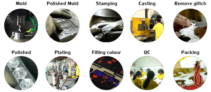 Cartoon Colorful Cute Crocodile Custom Soft Enamel Lapel Pin for Children