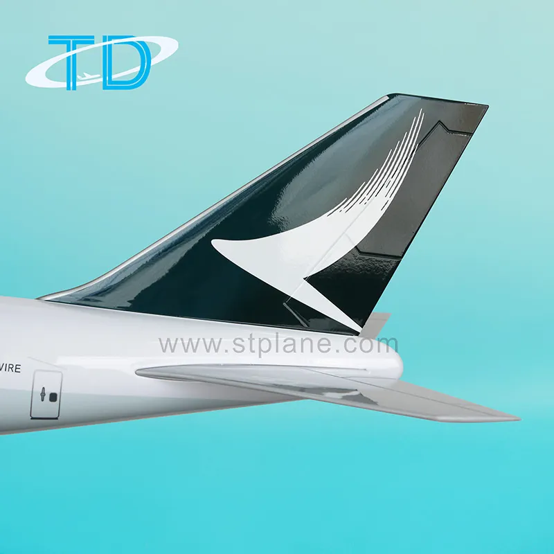Cathay Pacific Cargo B747-400 Large Scale Resin Model Airplane 1: 60 120cm