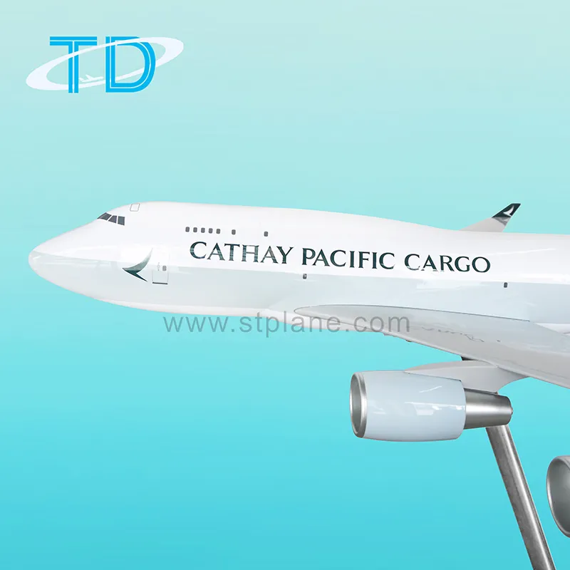 Cathay Pacific Cargo B747-400 Large Scale Resin Model Airplane 1: 60 120cm