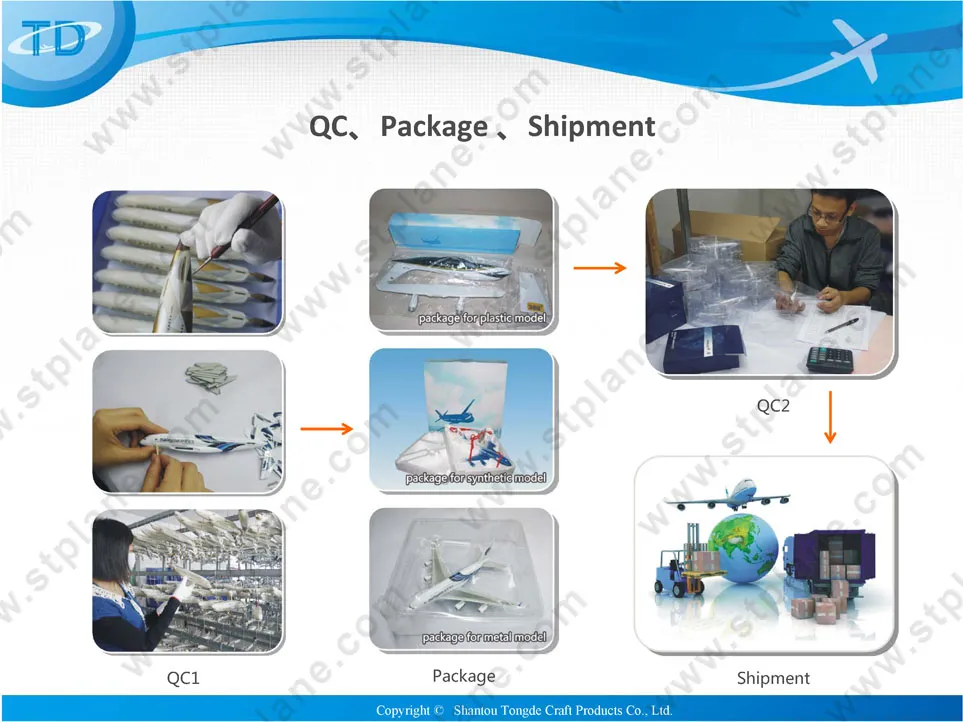 Cathay Pacific Cargo B747-400 Large Scale Resin Model Airplane 1: 60 120cm