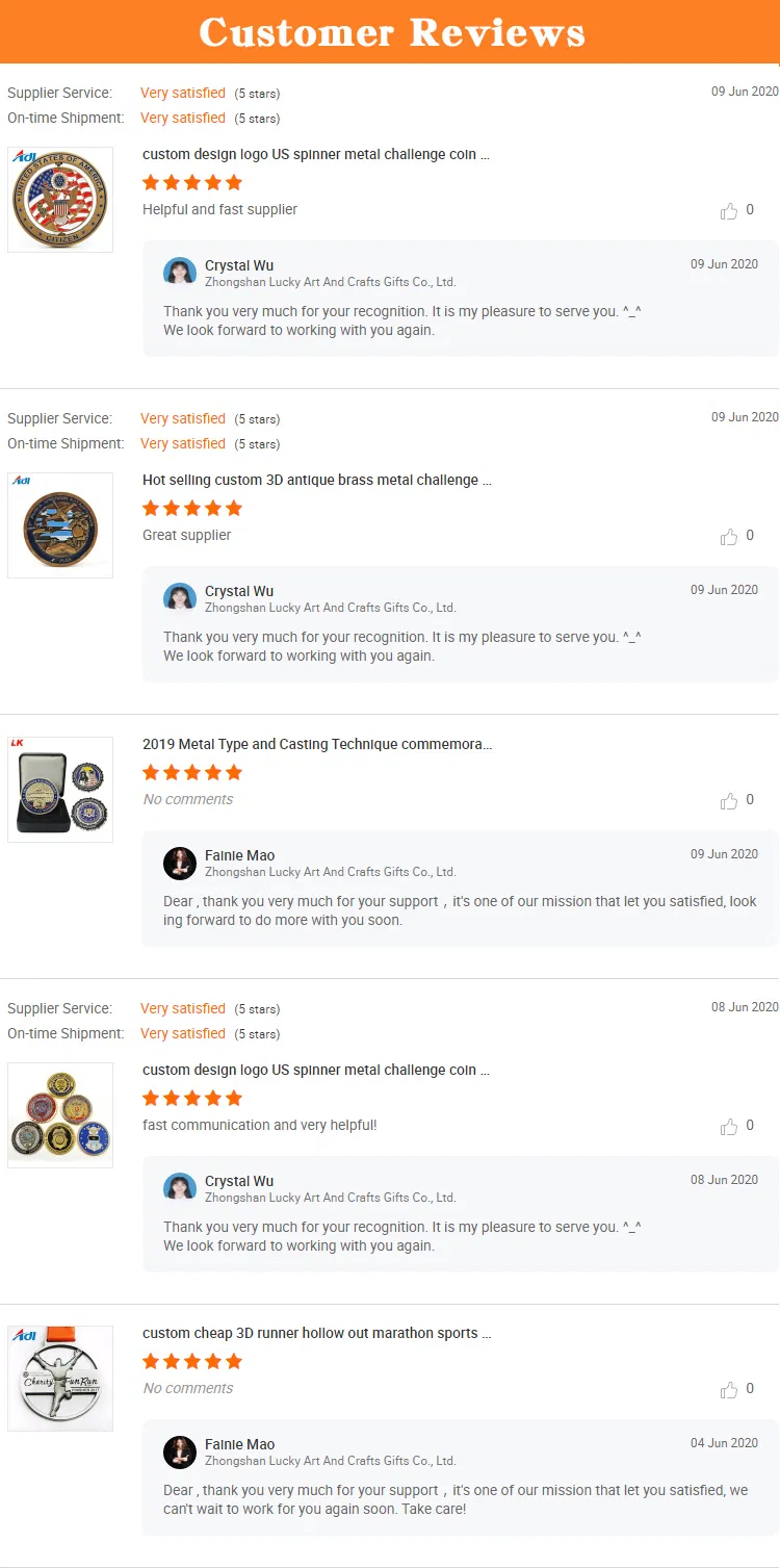 Cheap Custom Metal Brass Sheriff US Military Honor Souvenir Challenge Coins