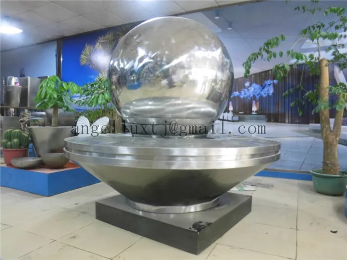 China Custom Large Decoration Ball 304 Polished Mirror Stainless Steel Sphere Sculpture