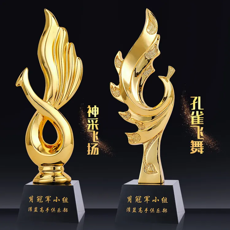 China Factory Custom Crystal Metal Metal Zinc Alloy for Sport Trophies