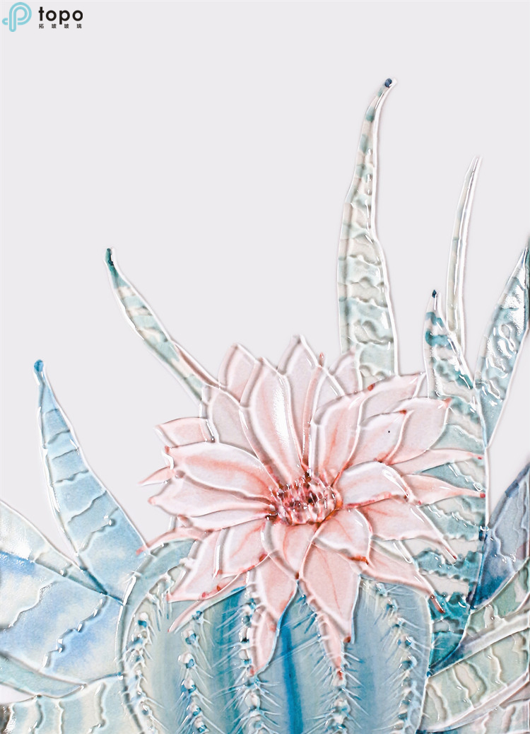 Chinese Succulent Plant Art Wall Painting From Factory Supply (MR-YB6-2056D)