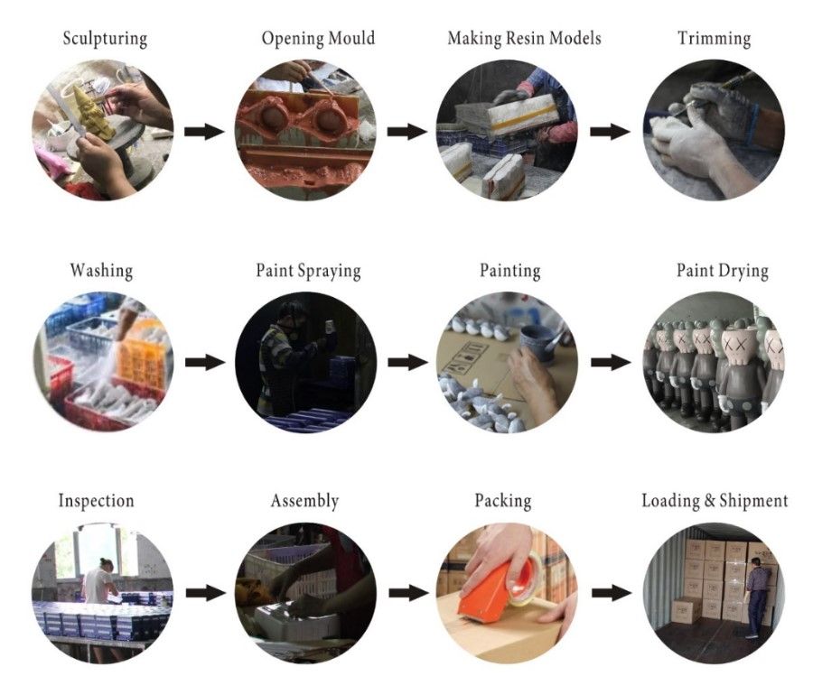 Christmas Decoration Wholesale Artificial Resin Xmas Tree Polyresin Decoration