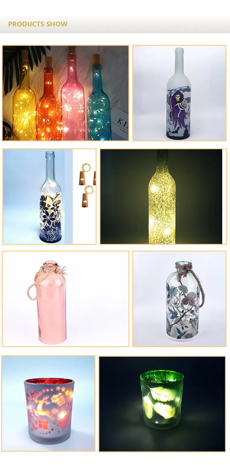 Christmas Decorative LED Wine Bottle Light LED Wine Bottle Cork Lights