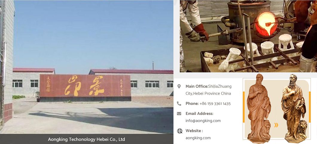 Church Figure Decoration Saint Bronze Brass Saint Pio Statue