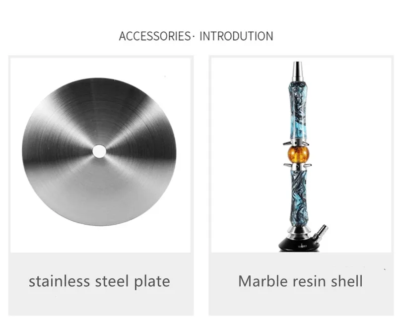 Clear Glass Bottle Shisha Bottle Glass Hookah Shisha