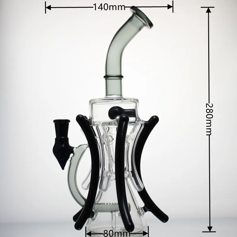 Colorful Glass Water Pipe Glass Smoking DAB Rigs