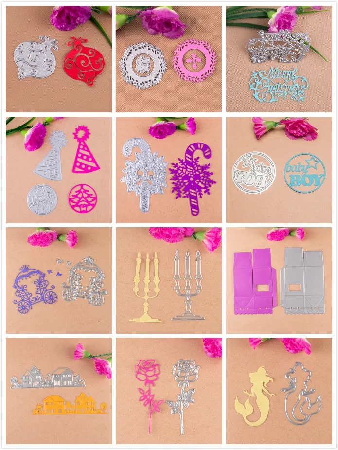 Craft Paper Die with Different Creative Designs