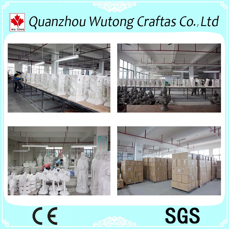 Custom Handmade Religious Series Manger Statues Resin Cartoon Nativity Figurines