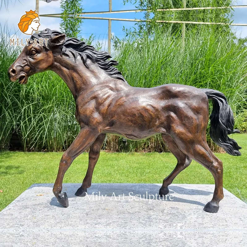 Custom Horse Bronze Sculpture for Outdoor Garden Decoration