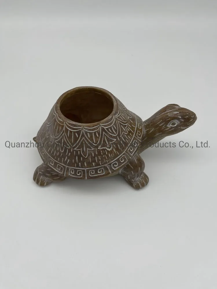Custom Polyressin Decorative Animal Figurines Garden Crafts Resin Animals Figurines