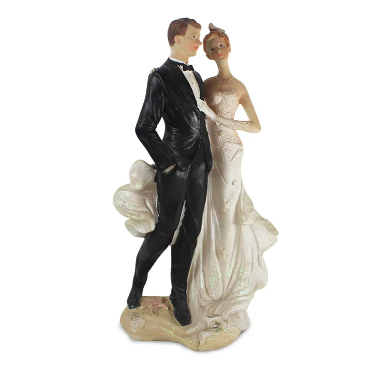 Custom Resin Bride and Groom Wedding Figurines