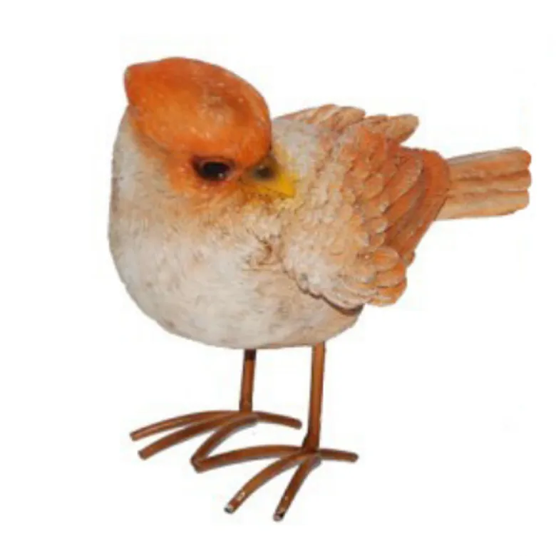 Custom Size Wholesale Polyresin Bird Figurines Animal for Gift Home Office Decor