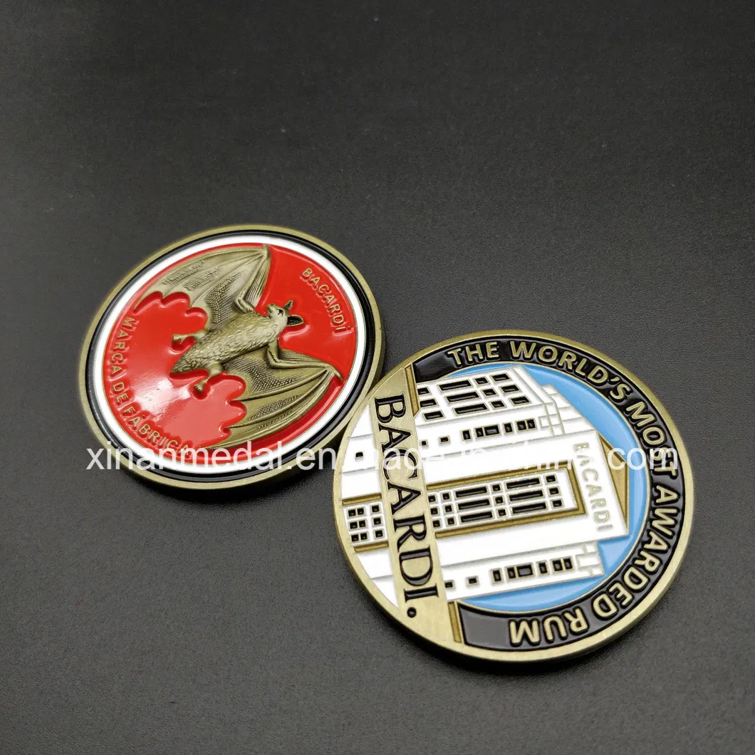 Custom Zinc Alloy Metal Hard Enamel Coins