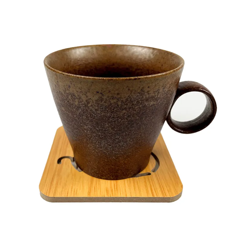 Customize Recyclable Round Coasters Wood MDF Costers for Drinks