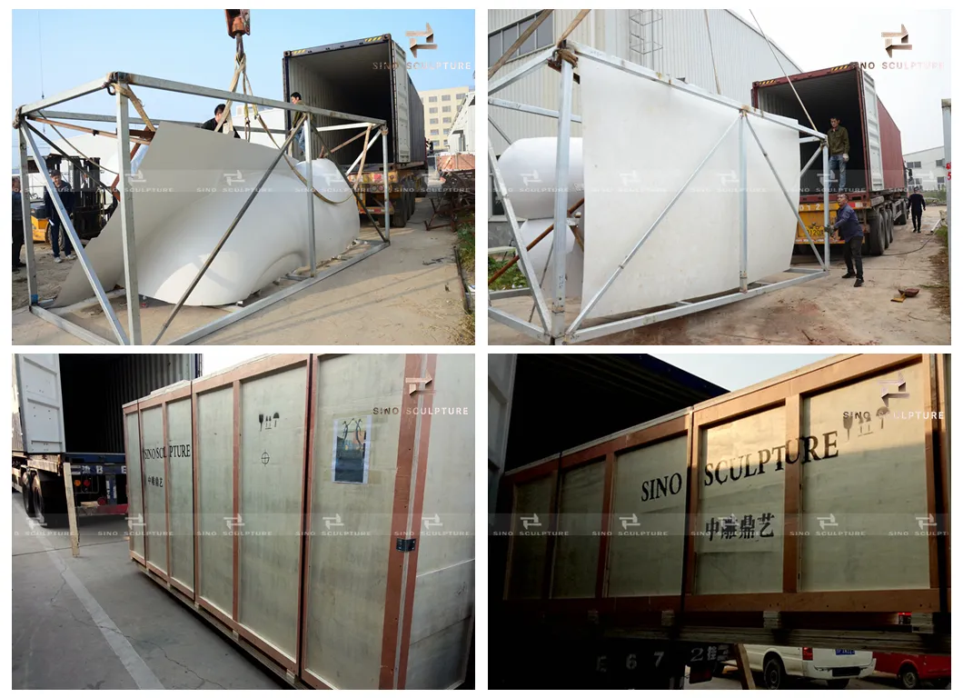 Customized Estate Mirror Polished Stainless Steel Sculpture