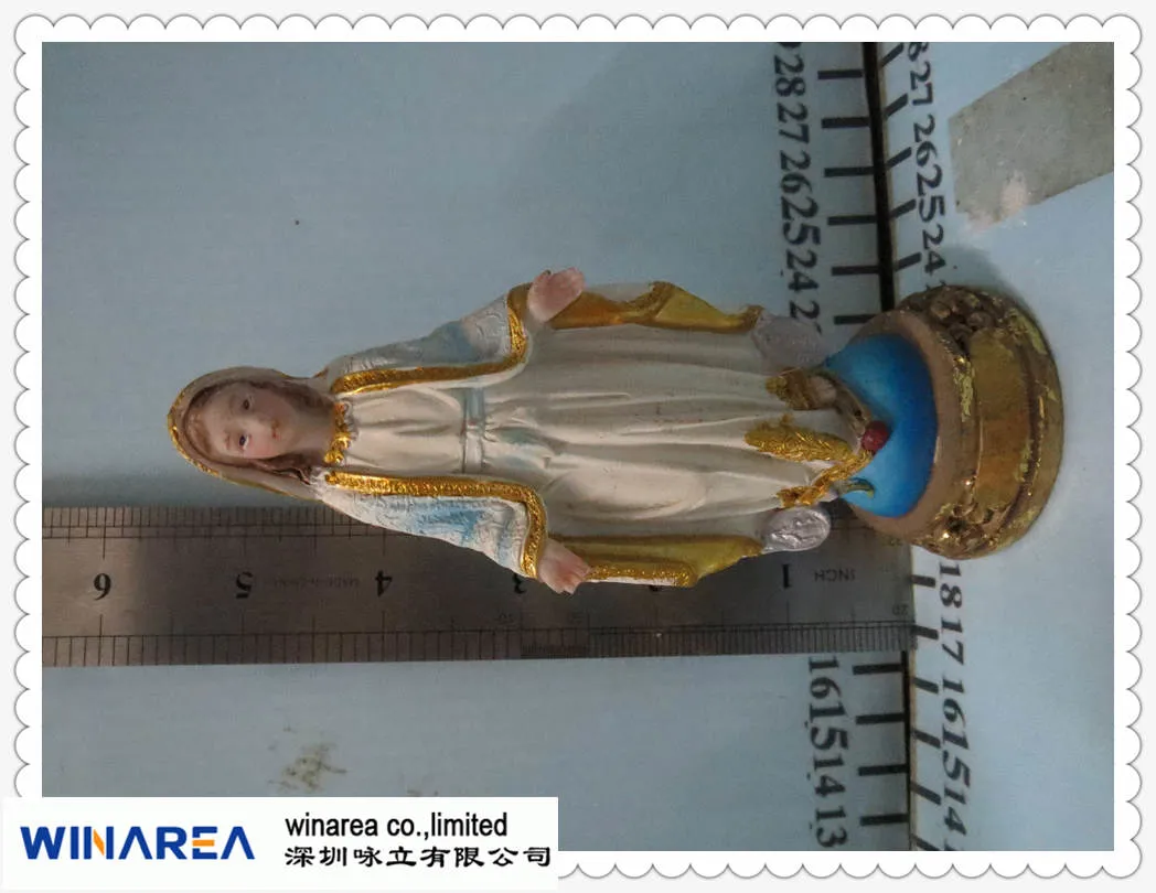 Customized Jesus Mother Mary Statuary with Resin Material