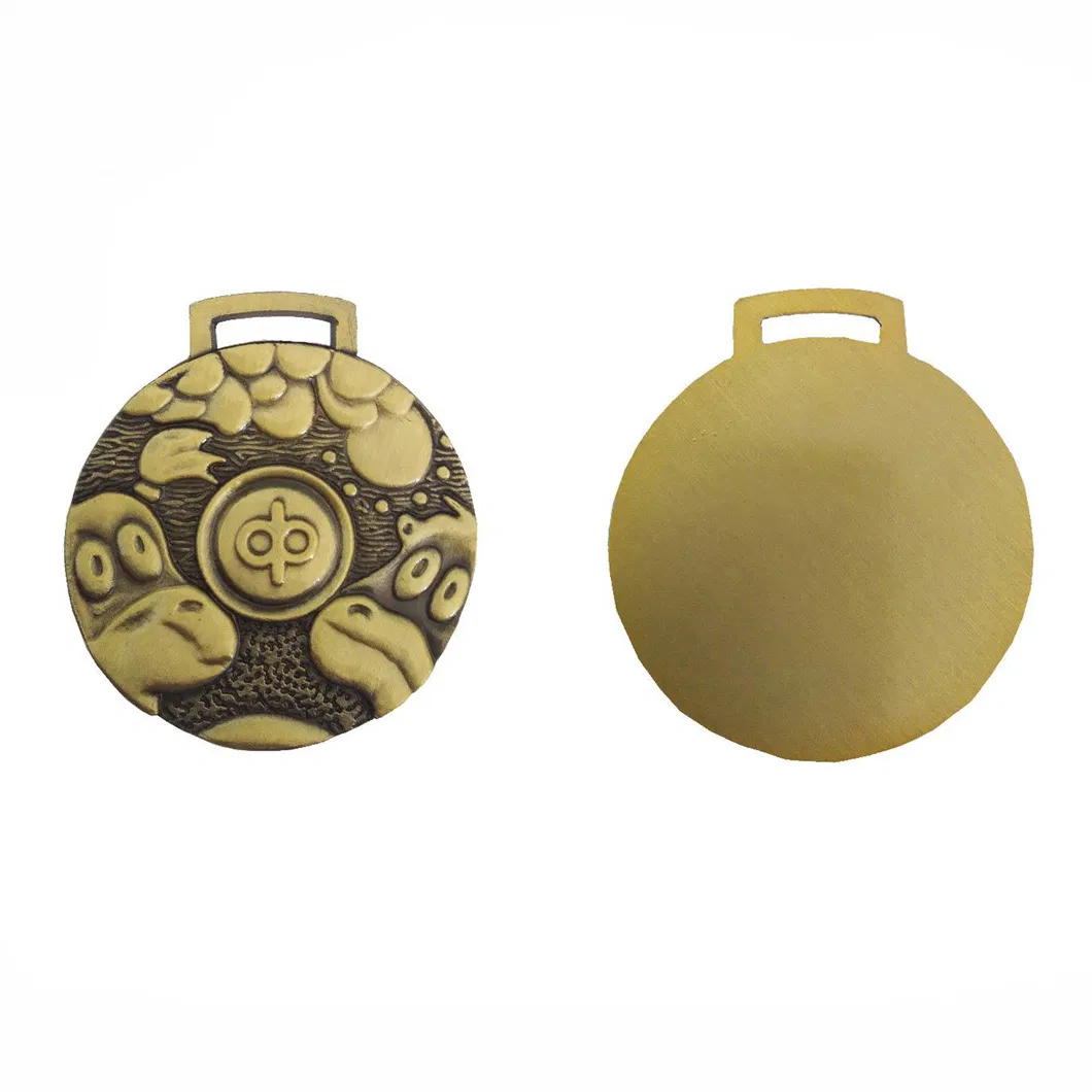 Customized Metal Antique Medal Promotional Gift Souvenir Medal for Award