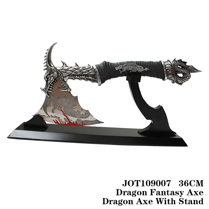 Dragon Metal Knife Craft Table Decoration Birthday Gifts 36cm