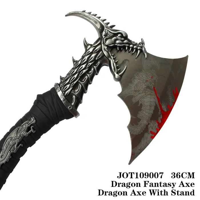 Dragon Metal Knife Craft Table Decoration Birthday Gifts 36cm