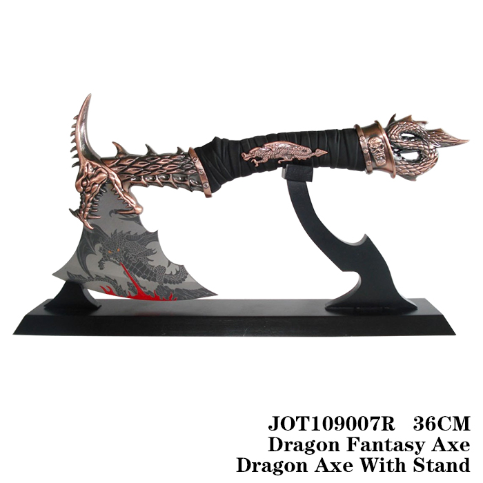 Dragon Metal Knife Craft Table Decoration Birthday Gifts 36cm