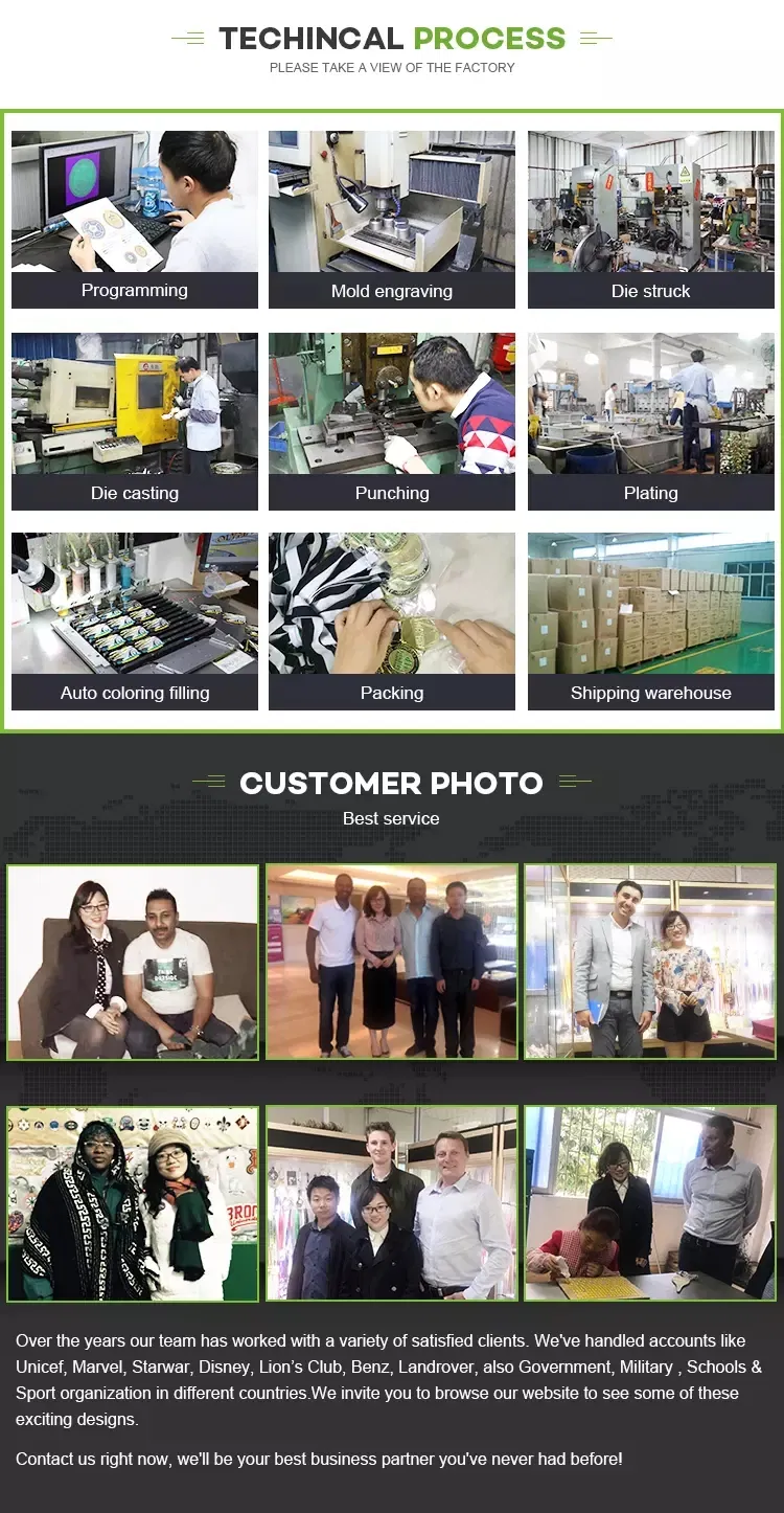 Factory Sale Fashion Jewelry Gold Plated Enamel Uss Gladiator Zinc Alloy Metal Coin (080)