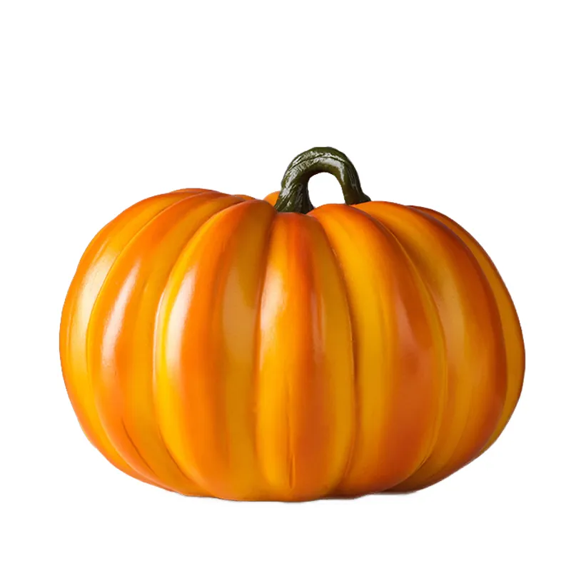 Fall Decorative Resin Pumpkin Halloween Decorative Thanksgiving Day Pumpkins for Garden Decor