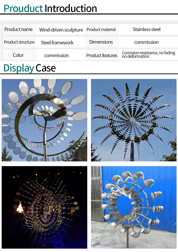 Famous Sculpture Schina Windmills Iron Harden Windmill for Garden Park