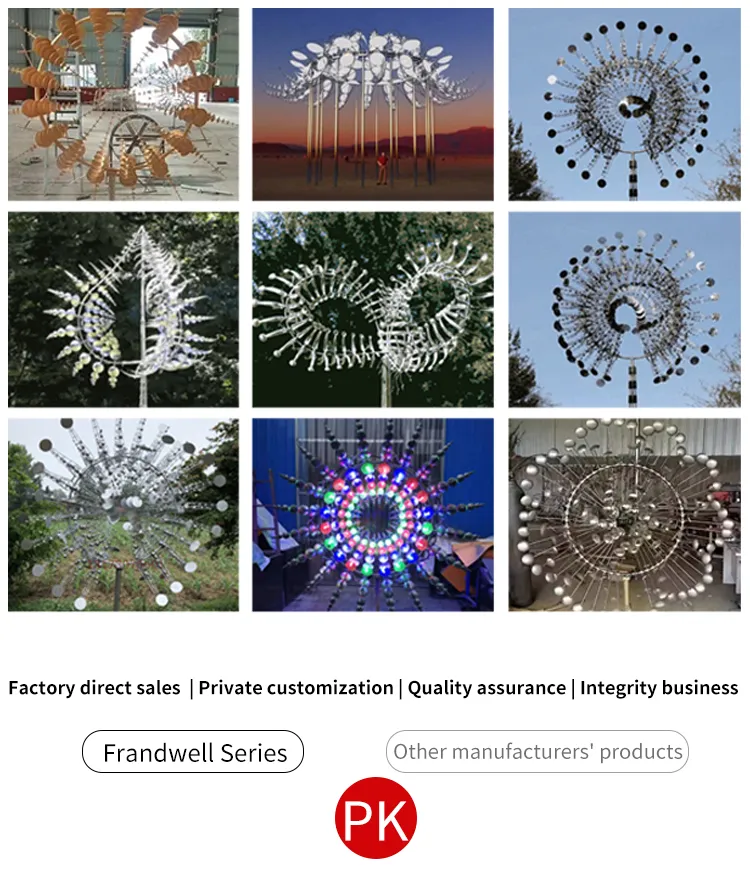 Famous Sculpture Schina Windmills Iron Harden Windmill for Garden Park