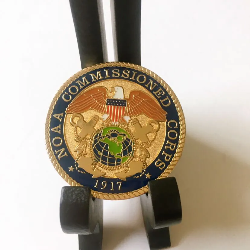 Free Sample Cheap DIY Custom 3D Metal Craft Enamel Armor God Souvenir Spinning Spinner Nypd Seal Us Army Navy Chief Cia Security Police Military Challenge Coin