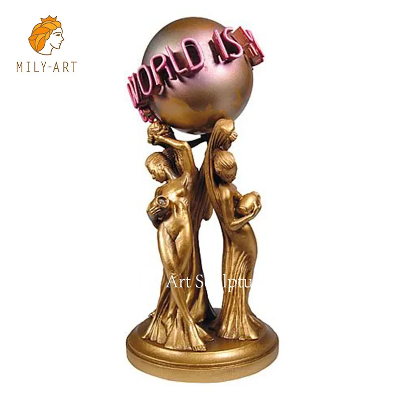 Full Size Custom 2021 The World Is Yours Statue for Sale